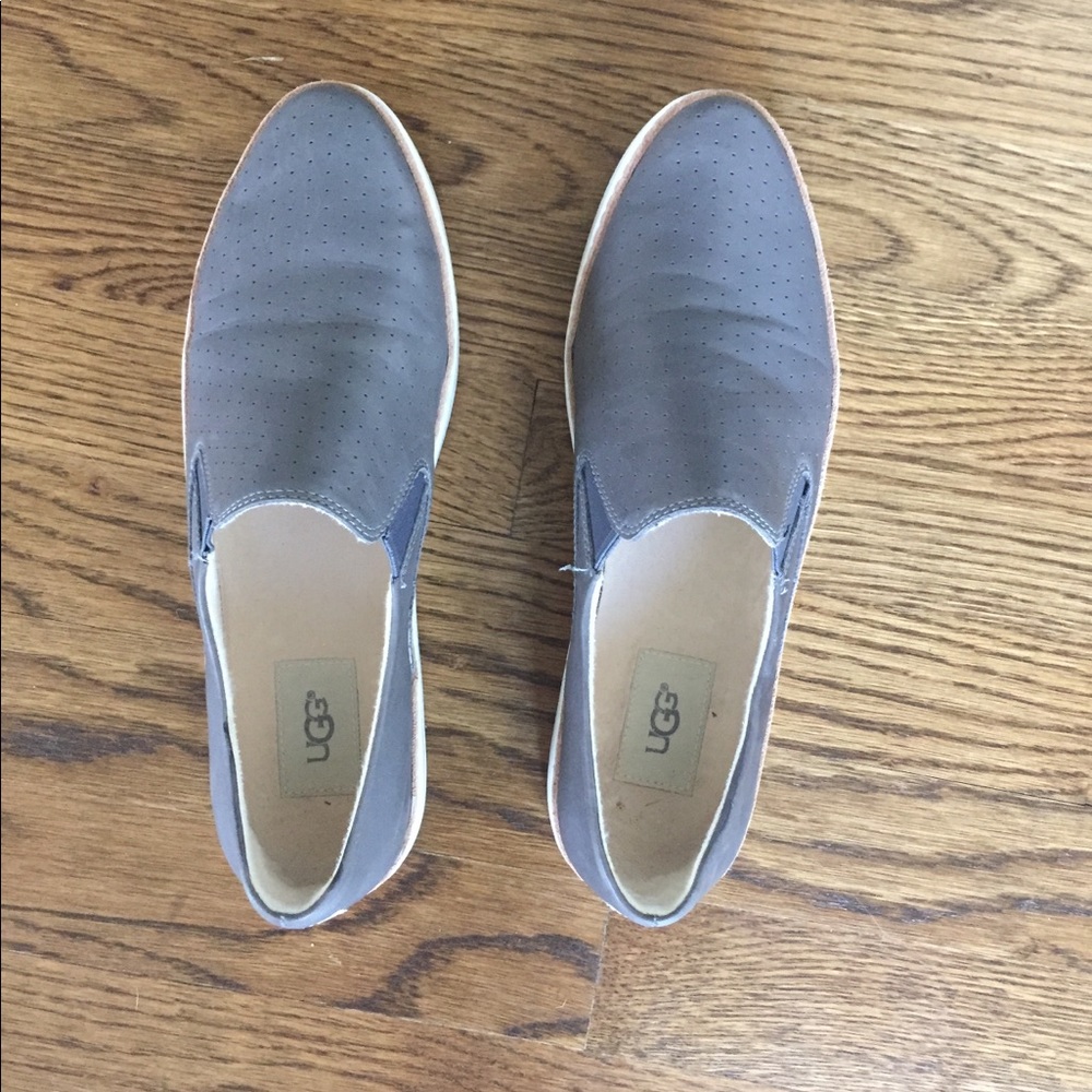 Gray slip on UGG